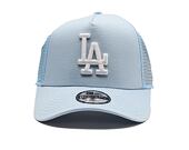 Kinderkappe New Era - MLB Essential 9FORTY Trucker - LA Dodgers - Pastellblau / Navy