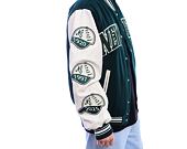 Jacke New Era - Varsity Patch Jacket - Dark Green