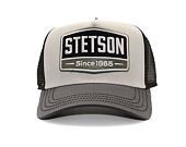 Kappe Stetson - Trucker Cap Gasoline - Grey/Black