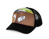 Kappe Rip N Dip - Nermali Trucker Hat - Black