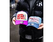 Kappe New Era - Baseball Graphic 9FORTY Trucker - Burgundy / Blue