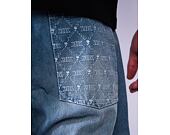 Hose Karl Kani - Og Aop Back Pocket Relaxed Baggy - medium blue