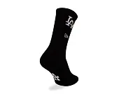Socken New Era - MLB Icon Crew 1Pack - LA Dodgers - Black / White