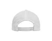 Kappe Yupoong 5-Panel Curved Classic Snapback white