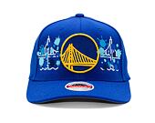 Kappe Adam Wave - Custom NBA Paint the Bridge - Golden State Warriors - Blue / Gold