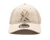 Kappe New Era - MLB Linen 9TWENTY - NY Yankees - Stone