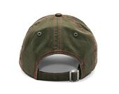 Damen Kappe New Era - MLB Contrast Stitch 9TWENTY - LA Dodgers - New Olive / Coral