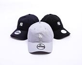 Kappe New Era - MLB Mini Logo Washed 9TWENTY - LA Dodgers - Grey