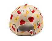Kinder Kappe New Era - Branded Fruit 9FORTY - Cream