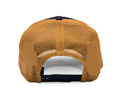 Kappe New Era - MLB Debossed 9SEVENTY Stretch-Snap - NY Yankees - Navy / Brown