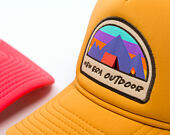 Kinder Kappe New Era - Branded Adventure Patch 9FORTY Trucker - Yellow