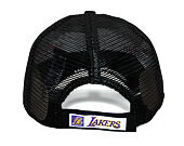 Kappe New Era - NBA Homefield Trucker 9FORTY - LA Lakers - Black / Grey