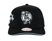 Kappe Mitchell & Ness - NBA Born To Win Pro Snapback - Boston Celtics - Black