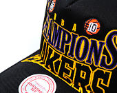 Kappe Mitchell & Ness - NBA Big Champ Trucker - LA Lakers - Black