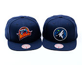 Kappe Mitchell & Ness - NBA Team Ground 2.0 Snapback HWC - Golden State Warriors - Navy