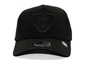 Kappe New Era - NFL League Essential 9FORTY A-Frame - Las Vegas Raiders - Black