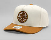 Kappe Brixton - Crest C Mp Snapback - Washed Copper/Off White