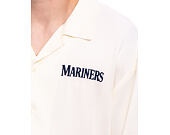 Hemd New Era - MLB Graphic Riviera Shirt - Seattle Mariners - Off White