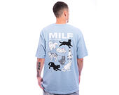 T-Shirt Rip N Dip - Man I Love Felines Tee Powder Blue