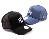Damen Kappe New Era - MLB Metallic 9FORTY Trucker - NY Yankees - Black
