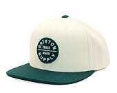 Kappe Brixton - Oath Iii Snapback - Off White/Night Sage