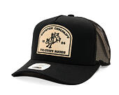 Kappe Brixton - Danforth C Np Mp Trucker Hat - Black/Black