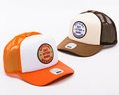 Kappe Brixton - Out After Dark Np Hp Trucker H - Tangerine/Off White