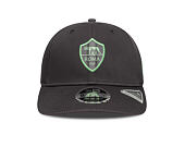 Kappe New Era - Seasonal POP 9FIFTY Stretch-Snap - AS Roma - Graphite