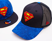 Kinder Kappe New Era - Seasonal Superman 9FORTY - Azure