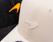 Kappe New Era - F1 Seasonal 9FIFTY Stretch-Snap - McLaren Racing - Cream