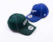 Kappe New Era - MLB Contrast Stitch 9TWENTY - Oakland Athletics - Dark Green / White