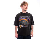 T-Shirt New Era - NBA Washed Graphic Tee - LA Lakers - Black