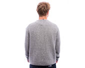 Strickpullover New Era - Branded Script Knit Sweater - Heather Grey
