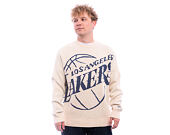 Strickpullover New Era - NBA Oversized Knit - LA Lakers - Cream