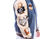 Jacke New Era - NBA Patch Varsity Jacket - LA Lakers - Muted Indigo