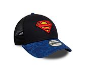 Kinder Kappe New Era - Seasonal Superman 9FORTY - Azure