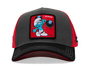 Kappe Capslab - Smurfs Trucker - Strong - Black / Red