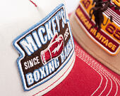 Kappe Stetson - Trucker Cap Boxing Barn by JJ Hats - Wine/White