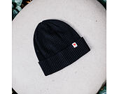 Mütze Fjällräven - Fjällräven Rib Hat Black