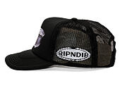Kappe Rip N Dip - Nerm Wheels Trucker Hat - Black