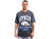 T-Shirt Rip N Dip - White Panther Tee - Charcoal