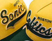 Kappe Mitchell & Ness - Harvest Gold Pro Crown - Boston Celtics - Gold/Green