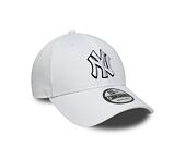 Kappe New Era - MLB Outline 9FORTY - NY Yankees - White