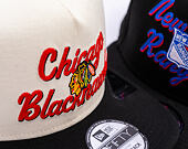 Basecap New Era - NHL Chainstitch 9FIFTY A-Frame - Chicago Blackhawks - Chrome White