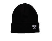 Mütze New Era - NFL Mini Logo Cuff Beanie - Las Vegas Raiders - Black