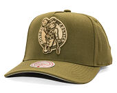 Kappe Mitchell & Ness - NBA Fashion Basic Pro - Boston Celtics - Olive