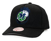 Kappe Mitchell & Ness - NBA Tilted Pro Snapback Hwc - Dallas Mavericks - Black