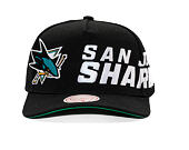 Kappe Mitchell & Ness - NHL Busted Pro - San Jose Sharks - Black