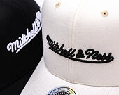 Kappe Mitchell & Ness - Branded Script Stretch  - Off White