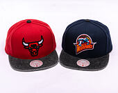 Kappe Mitchell & Ness - NBA Denim Patchwork - Golden State Warriors - Navy